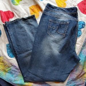 Maurices bootcut Jean's sz 22w